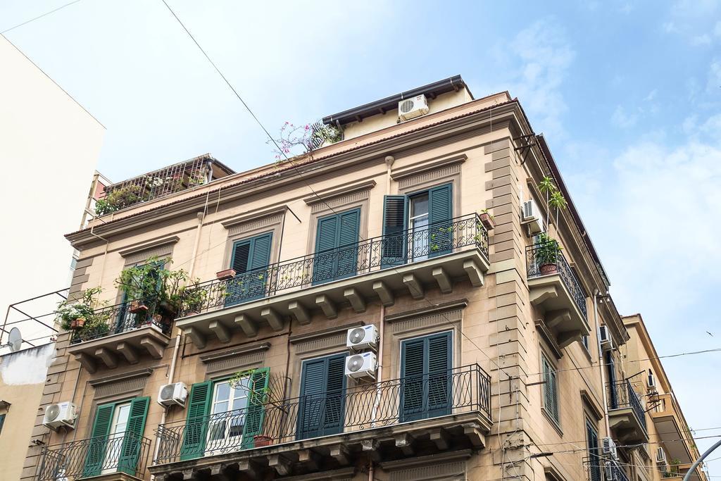 팔레르모 Attico Finocchiaro - Terrazza In Centro Wifi Free 아파트 객실 사진