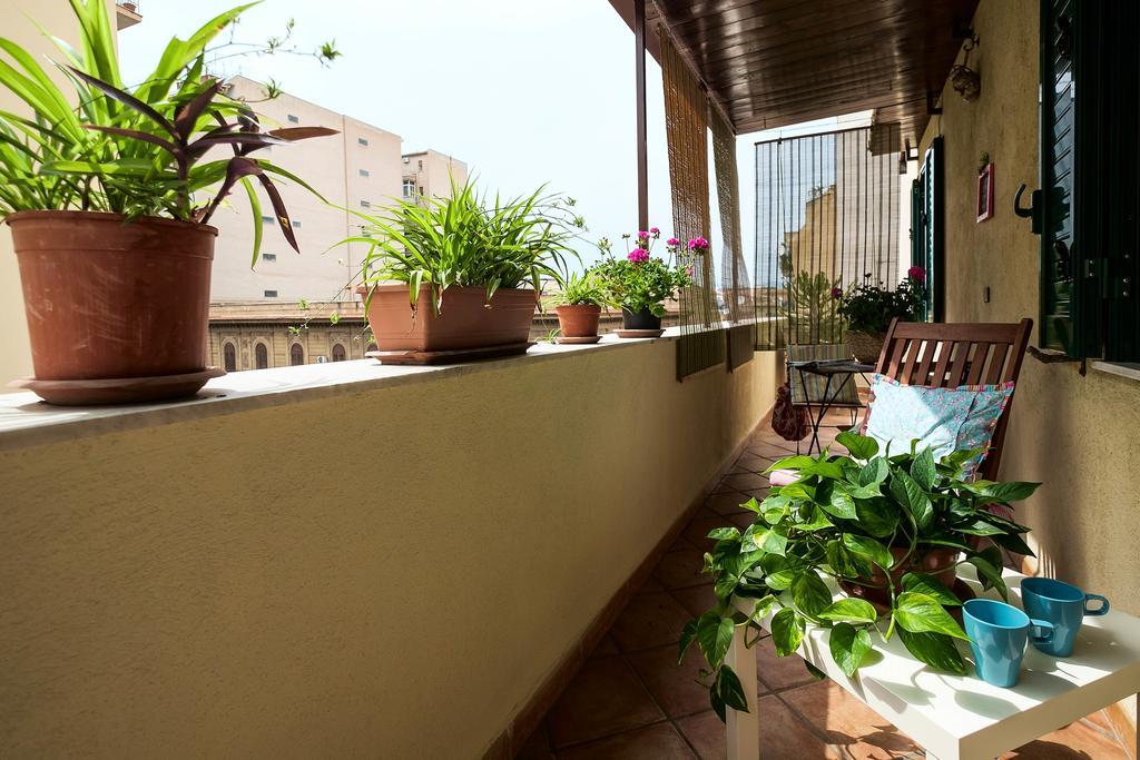 팔레르모 Attico Finocchiaro - Terrazza In Centro Wifi Free 아파트 객실 사진