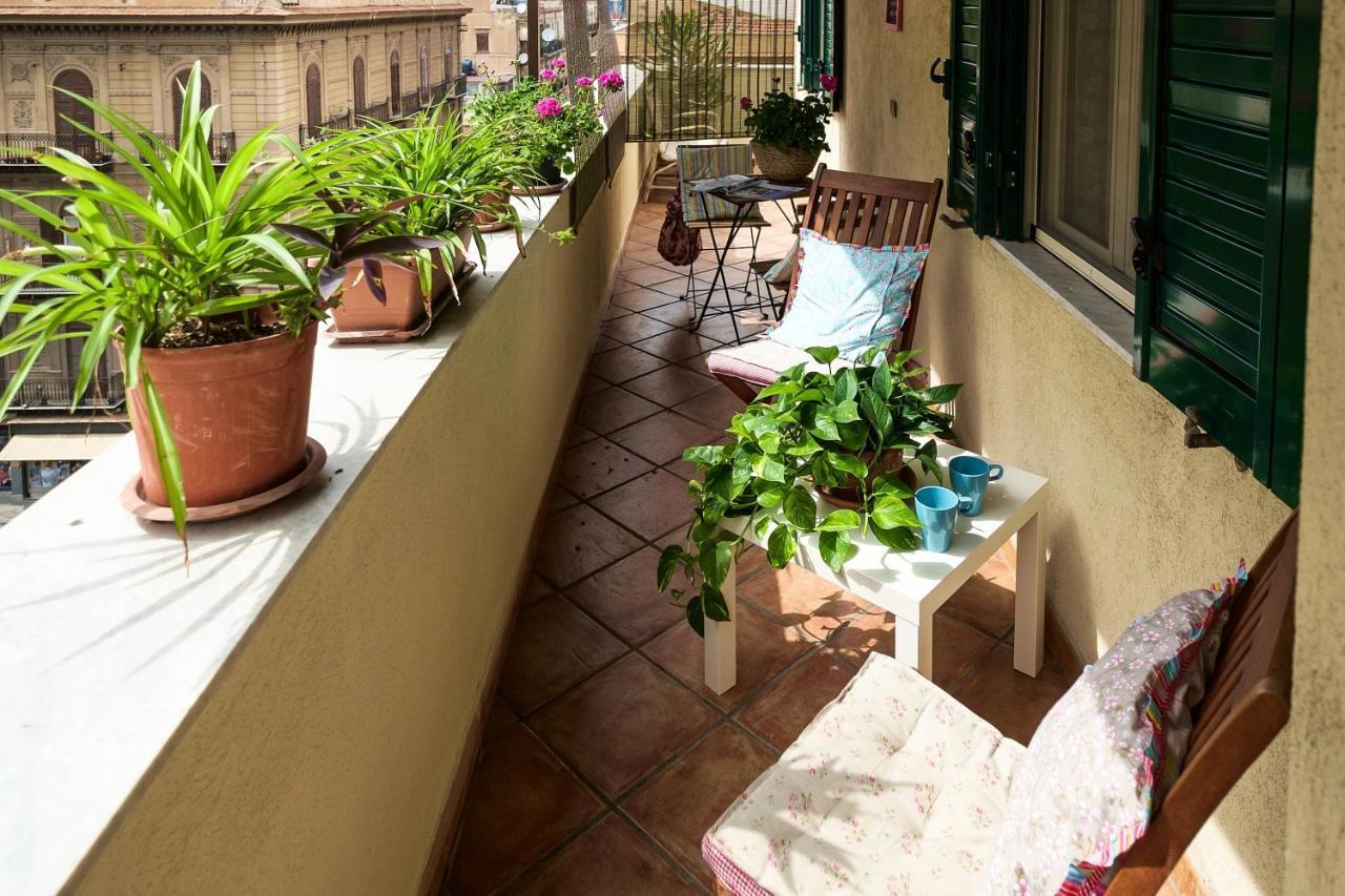 팔레르모 Attico Finocchiaro - Terrazza In Centro Wifi Free 아파트 외부 사진