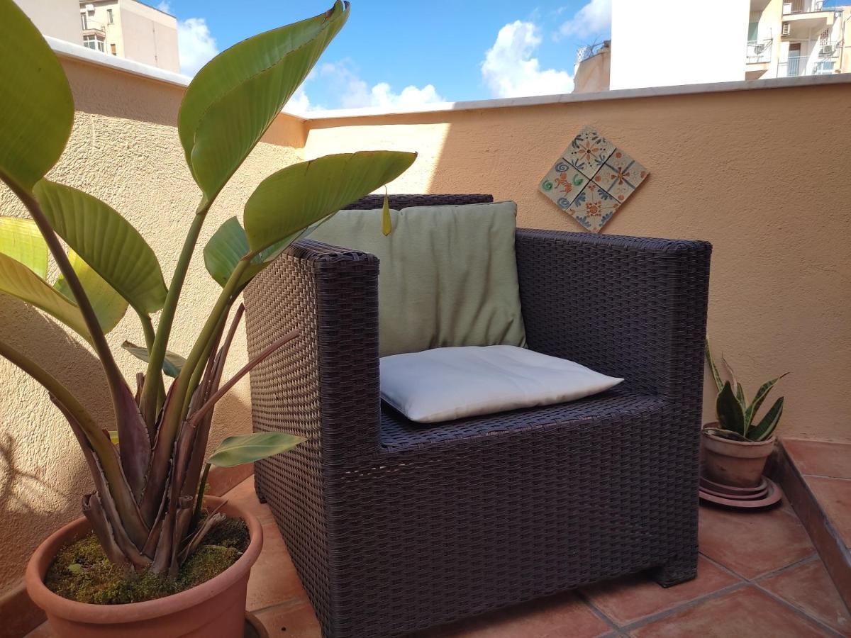 팔레르모 Attico Finocchiaro - Terrazza In Centro Wifi Free 아파트 외부 사진