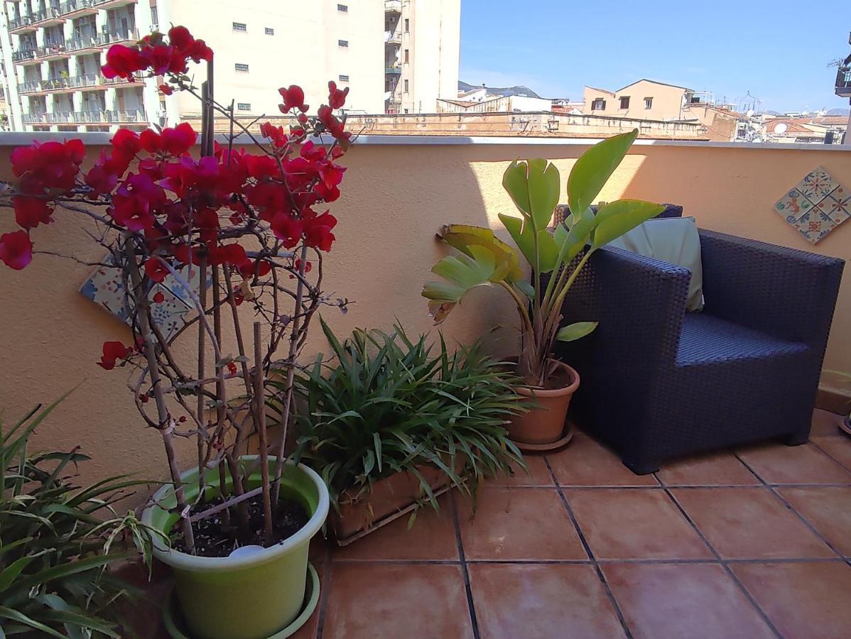 팔레르모 Attico Finocchiaro - Terrazza In Centro Wifi Free 아파트 외부 사진